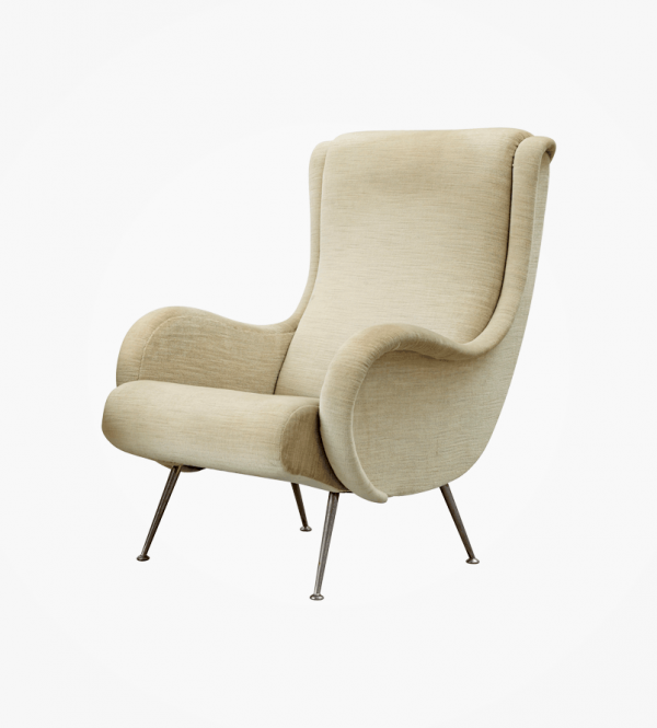 Silla retro Bronceado