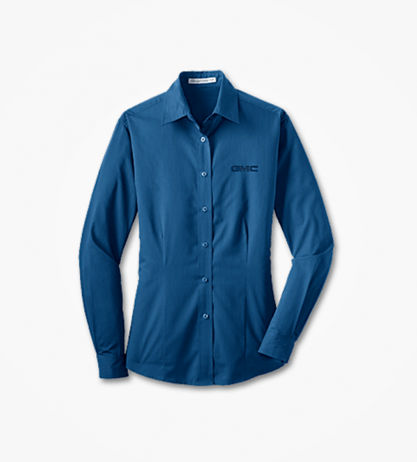 Camisa de invierno azul oscuro